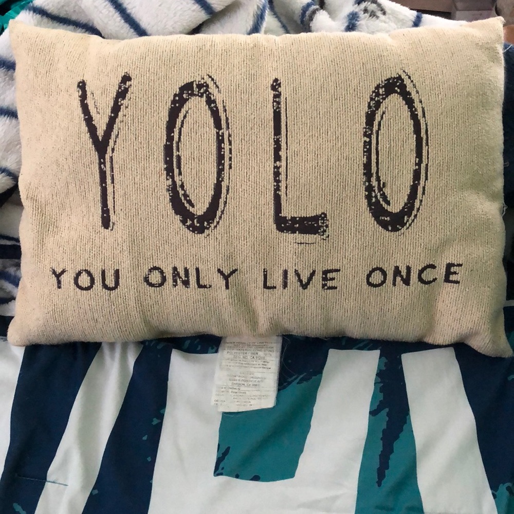 YOLO Pillow